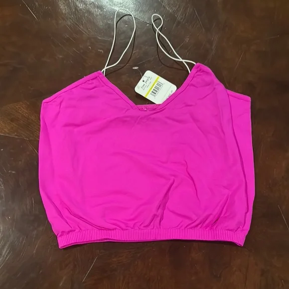 Free People Brami Sony STP SMLS Neon Pink - Picture 2 of 4